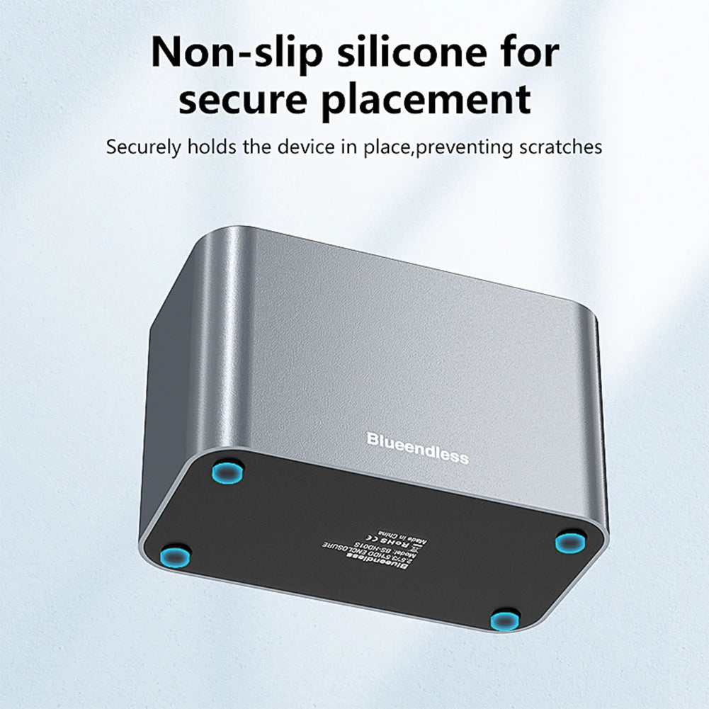 Hard Drive Dock USB3.0 To SATA External Hard Drive Docking Station SAS To USB 3.0 Adapter for 2.5 & 3.5 Inch SATA/SAS HDD SSD Vue