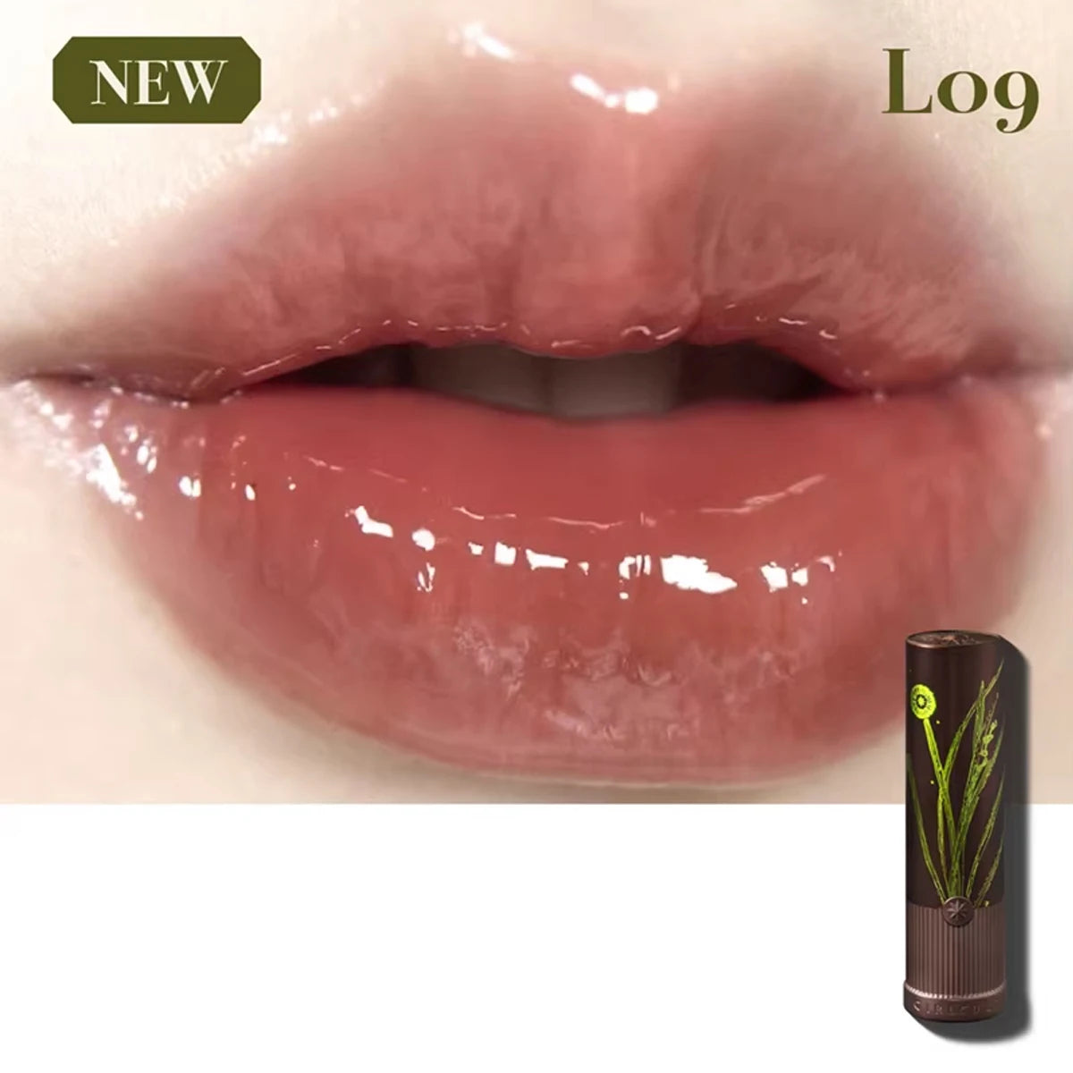 Girlcult Shine Lipstick,High-Reflection Gloss,Long-Lasting Wet Look,Sheer & Hydrating Finish,Luxury Makeup,Quick Application Vue L09 Twilight Petal