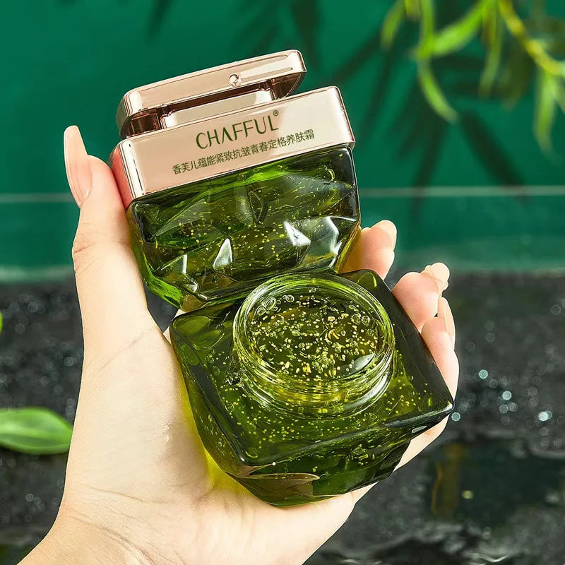 Plant Caviar Collagen Firming Revitalizing Cream Hydrating Moisturizing Repair Skin Dark Yellow Rough Skin Care Korean Face care Vue