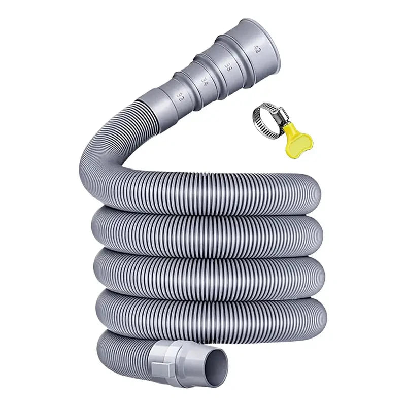 Foldable RV Sewer Hose 3/5m – Leakproof Kit with Adjustable Adapter & Clamp, Caravan Trailer Accessories Vue