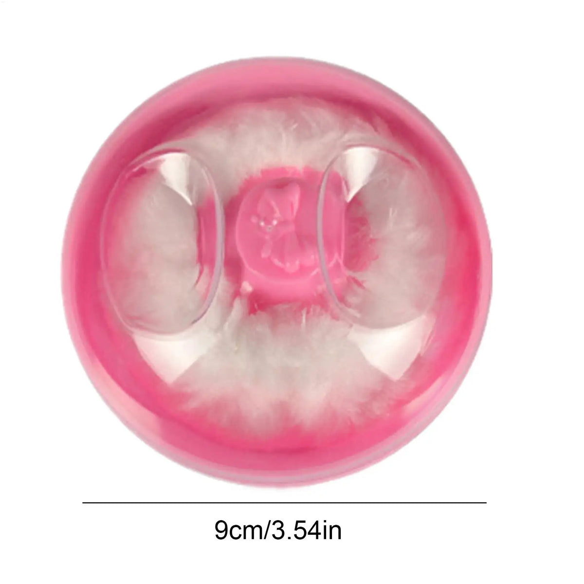 Baby Body Powder Puff Dispenser Case with Secure Closure After Bath Post Shower Care Powder Container for Travel Home Use Vue