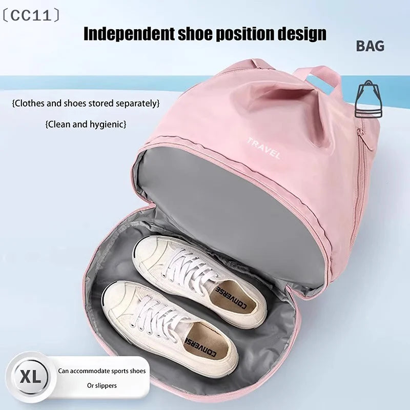 CC11Wet Dry Separation Fitness Bag Swimming Waterproof Travel Sport