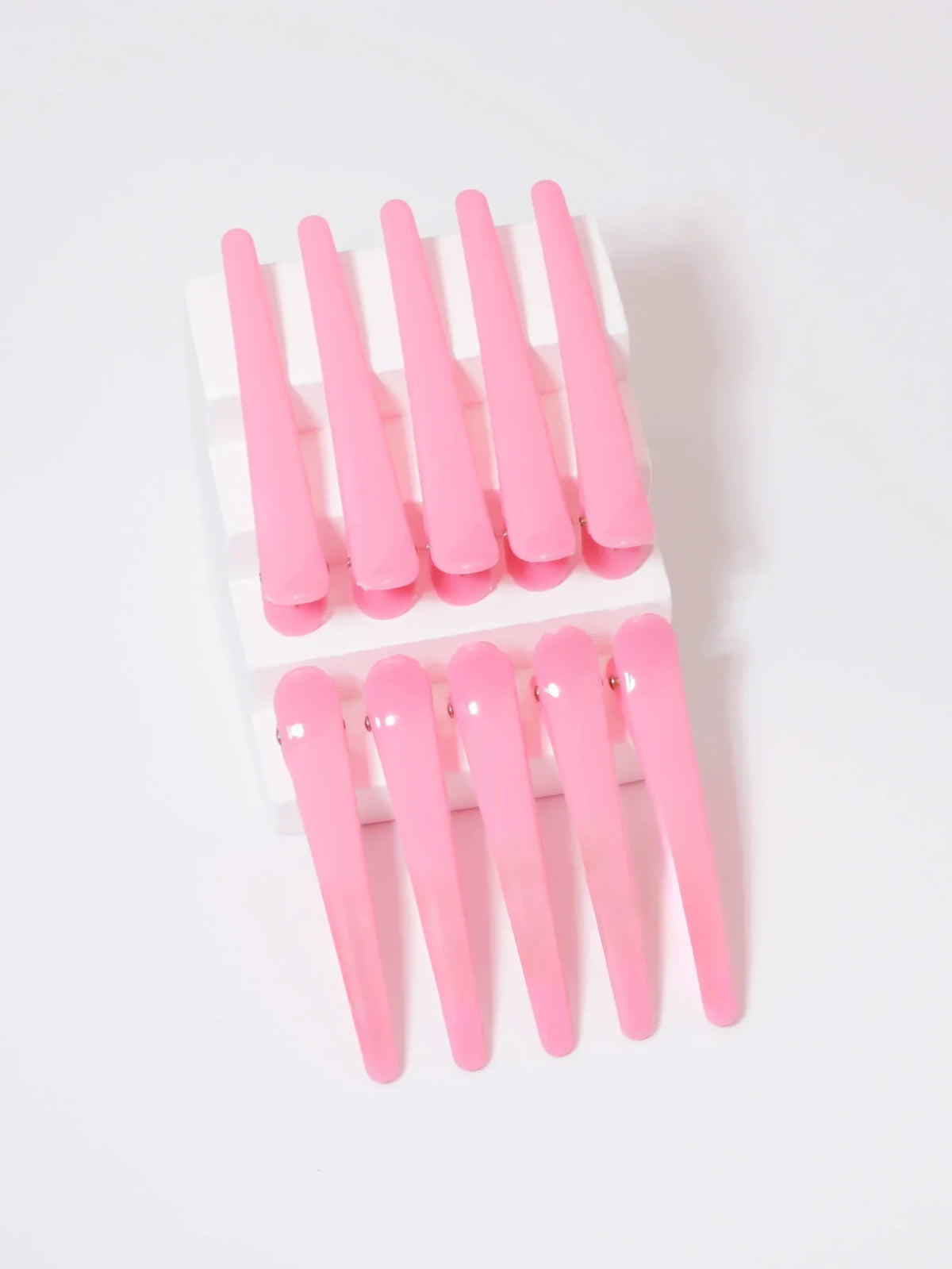 Anti Slip Hair Clip for Thick and Sparse Hair Styling Suitable for Female ,ducktooth Plastic 10pcs Clip Vue
