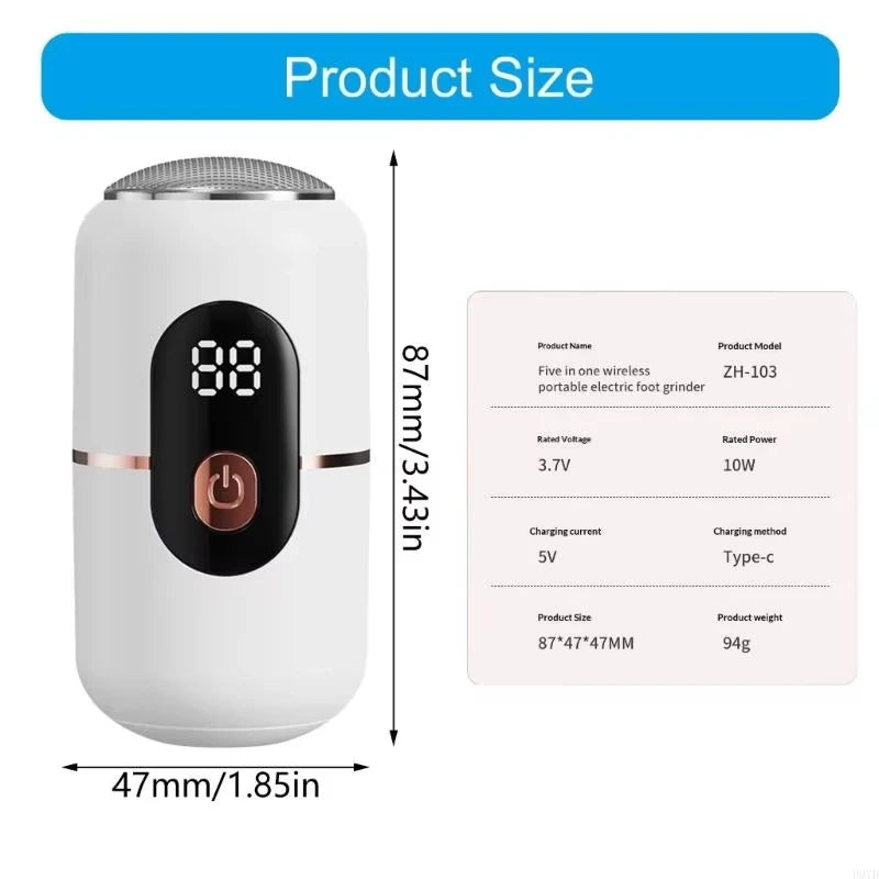 Electronics Foot Grinder Callus Remover Foot Exfoliation Foot Dead Skin Electric Eliminator Personal Foot Care tools Vue