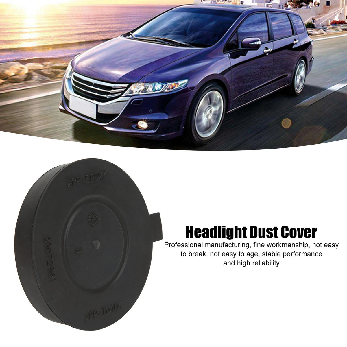 Headlight Bulb Dust Cover Headlight Dust Cover 89072961 Headlamp Dust Replacement for 2013 to 2018 Vue