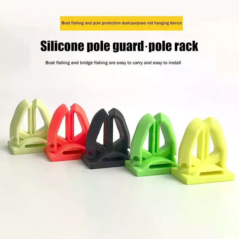 Angling Rod Binding Clip Fishing Pole Holder Fastener Lightweight for Easy Carry and Setup Vue
