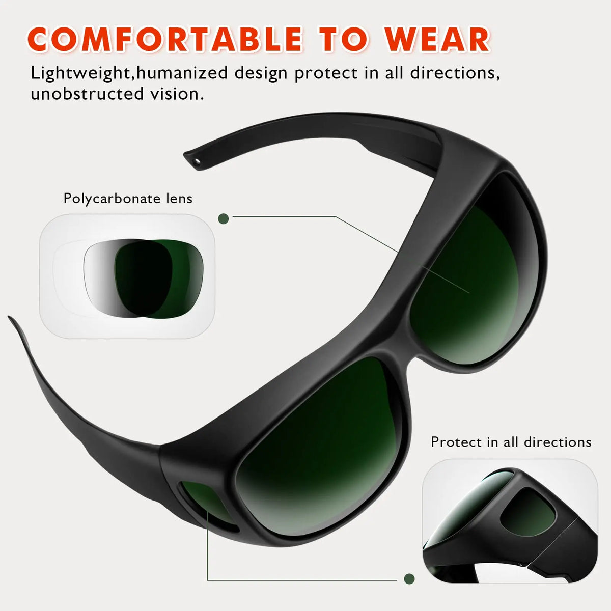 Leeyongin Protective Laser Glasses Goggles Eye Protection Lentes De Protección Seguridad Lazer Epilasyon Cihazı Safety Glasses Vue