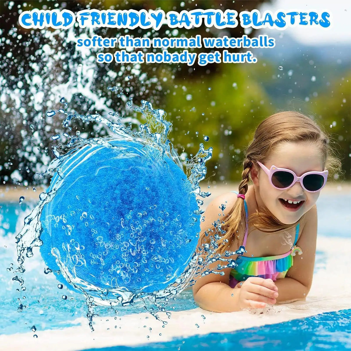 7colors /8colors Reusable Water Balloons 60 Pieces Colorful Fun Soft Soakers Soft Soaker Balls Outdoor Splash Toys For Backyard Vue