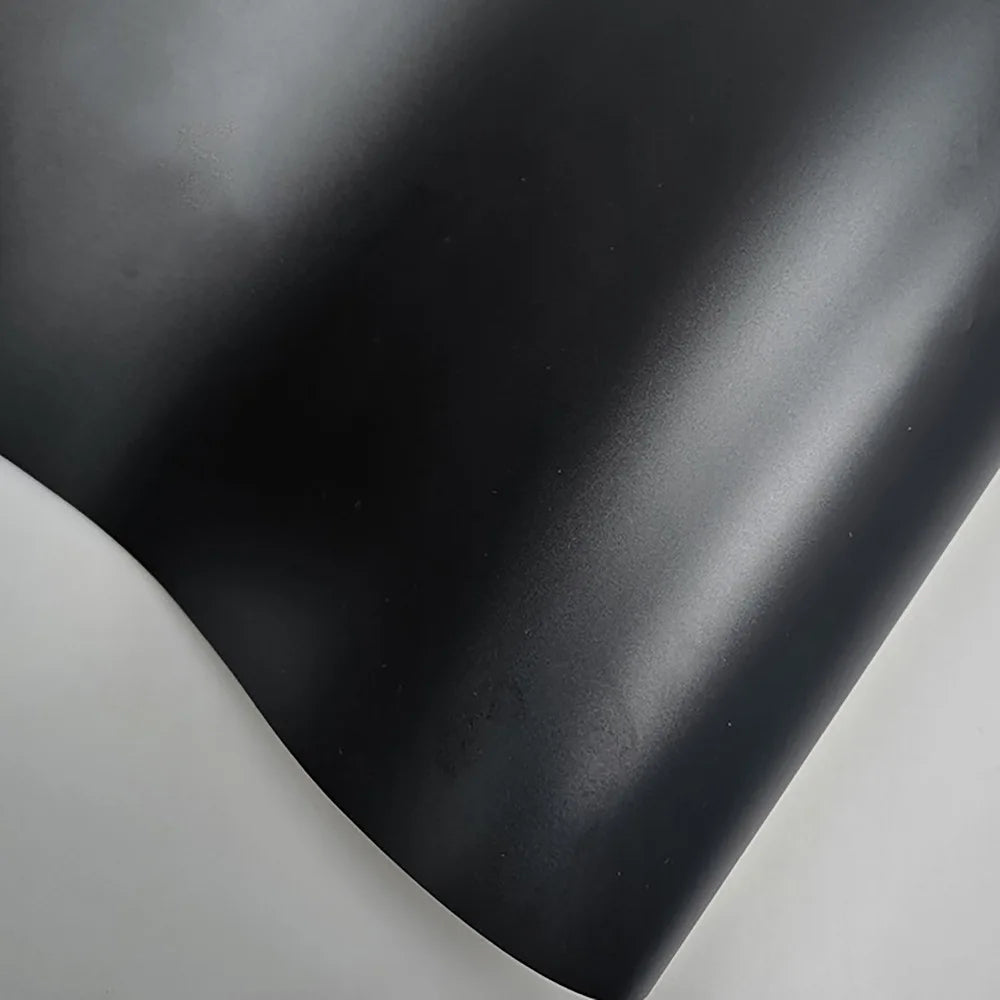 50x30CM Carbon Fiber Vinyl Film 3D 6D Matte Effect Gloss Motorcycle Vue PURE BLACK