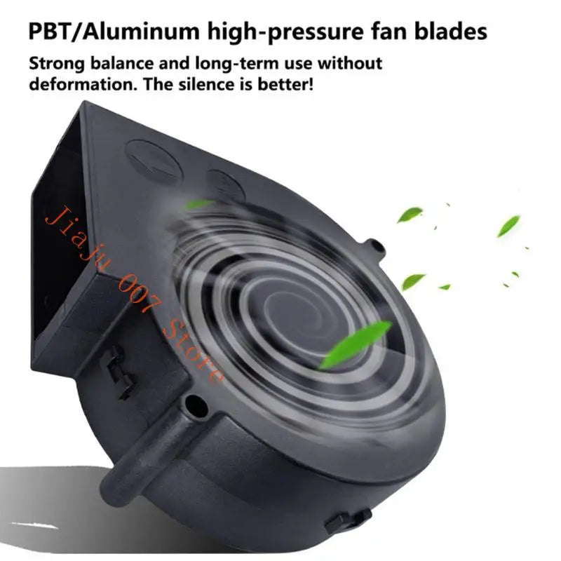 DC 12V Brushless Blower Fan 97mm 5200RPM BBQ Grill Centrifugal Centrifugal Blower Fan Vue