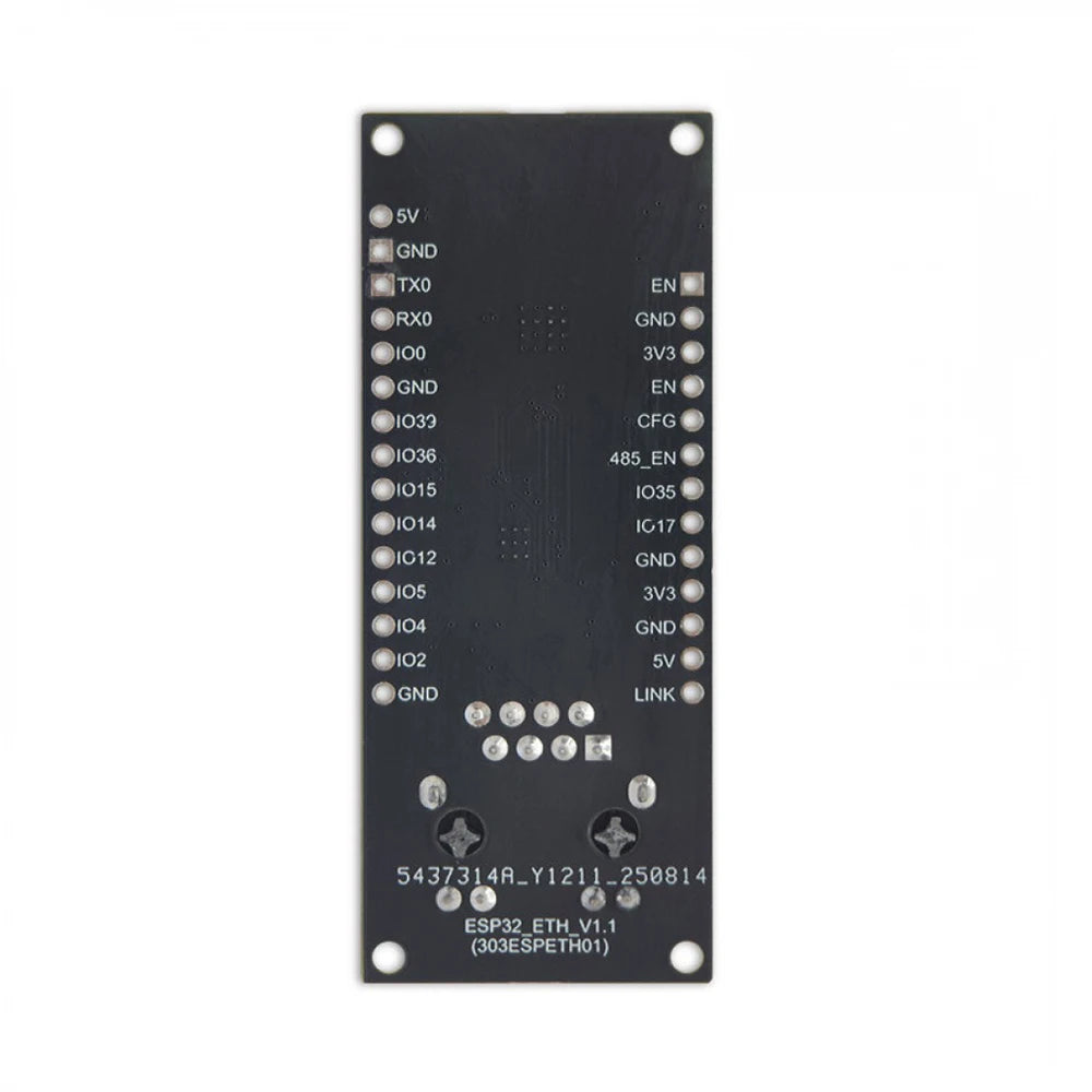 ESP32-ETH UART to Ethernet WiFi BLE Module 2.4GHz RJ45 10/100Mbps UART Transparent Transmission 32Mbit Flash 3.3V/5V Power Vue