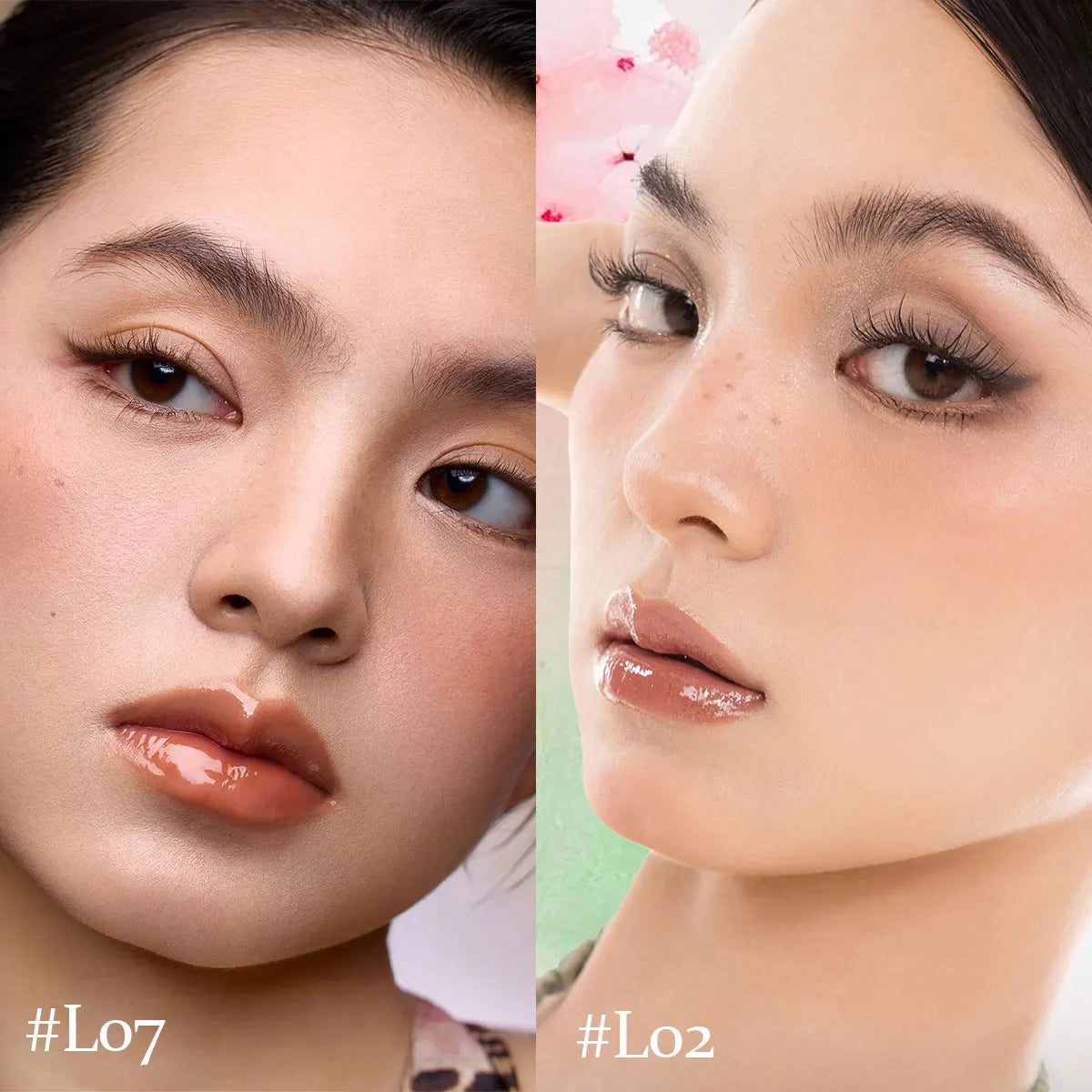 [ClearanceSale] Girlcult Shine Lipstick L02&L07,Glossy&Juicy,Creamy Texture&Silky Touch,Dewy Lip Color,Daily Wear&Casual Chic Vue