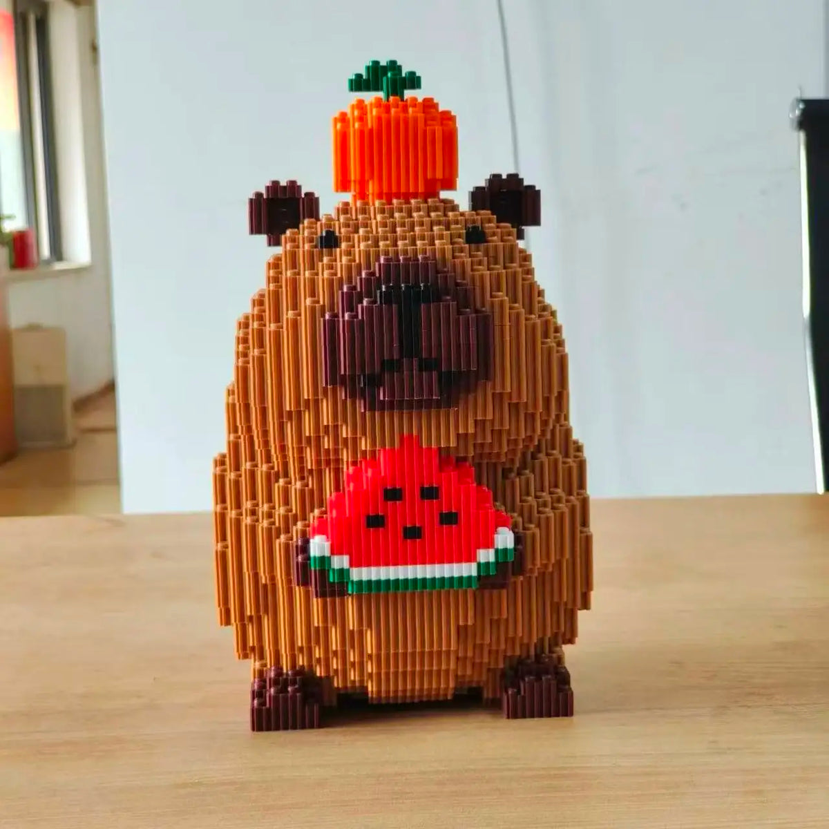 Super sized Capipara giant capybara birthday doll Capipara bubble tea building set for children aged 14 and above Vue KAPY-F 30cm No box