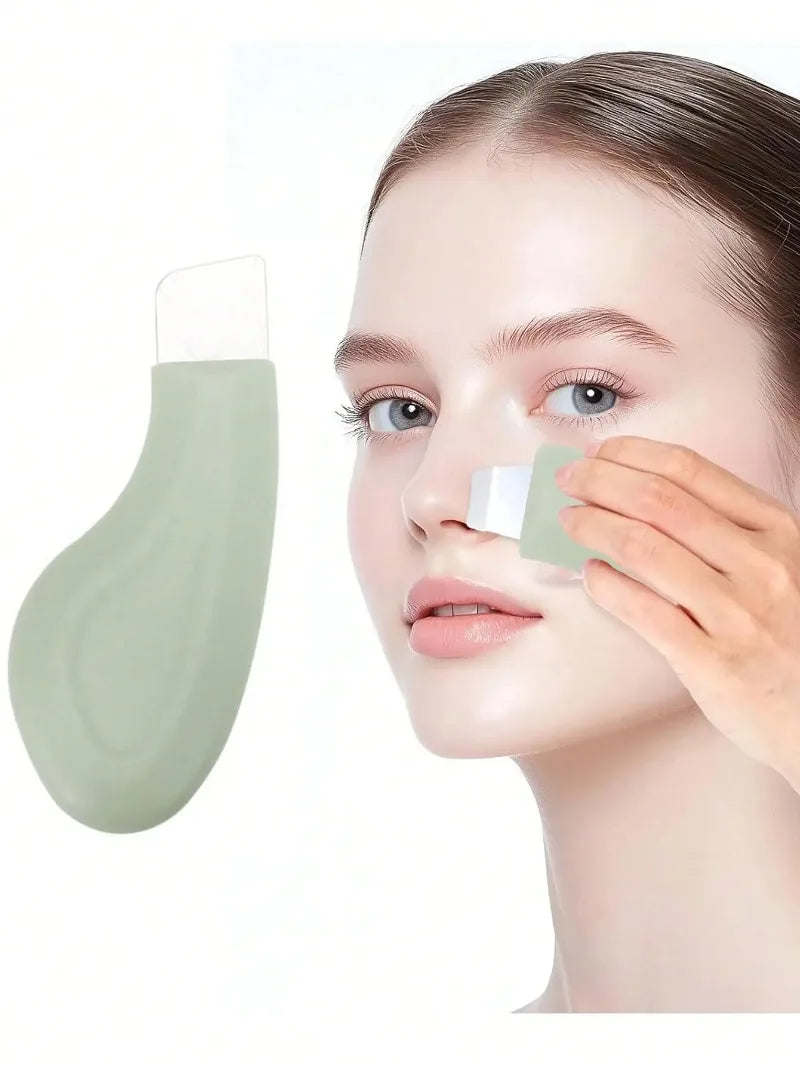 1pc Nose Blackhead Remover Tool Gentle Facial Pore Cleanser Silicone Facial Scraper Skin Scrub Facial Scraper Skin Care Tools Vue