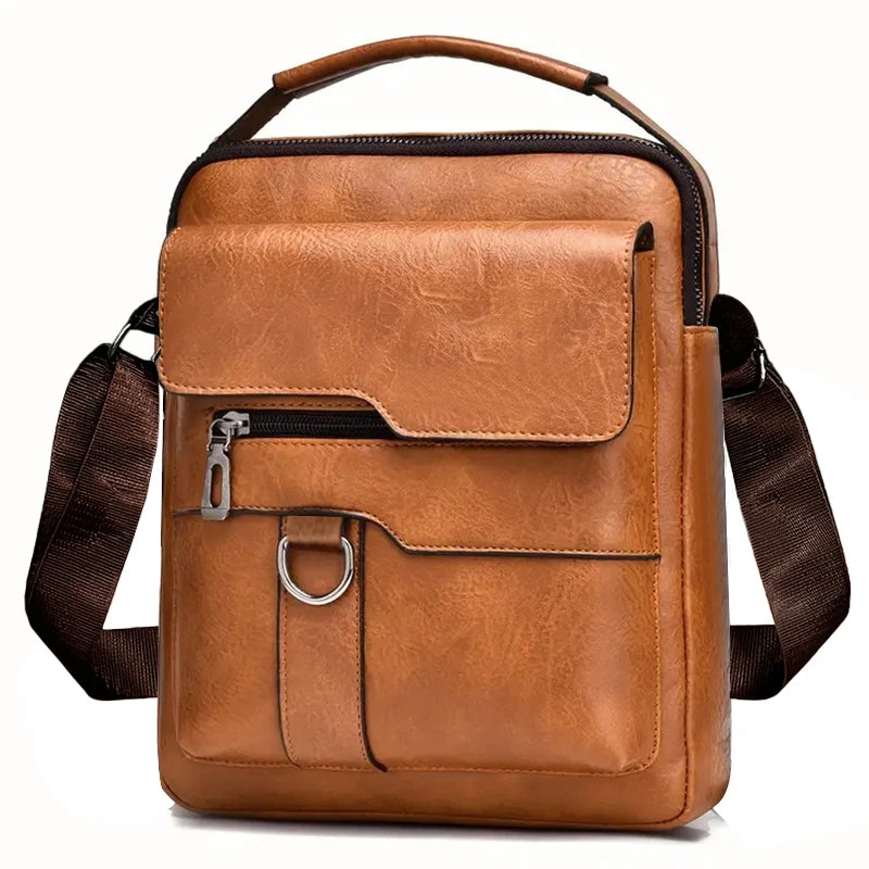 Neutral Shoulder Bag Men Women Single Strap Cross-body Business