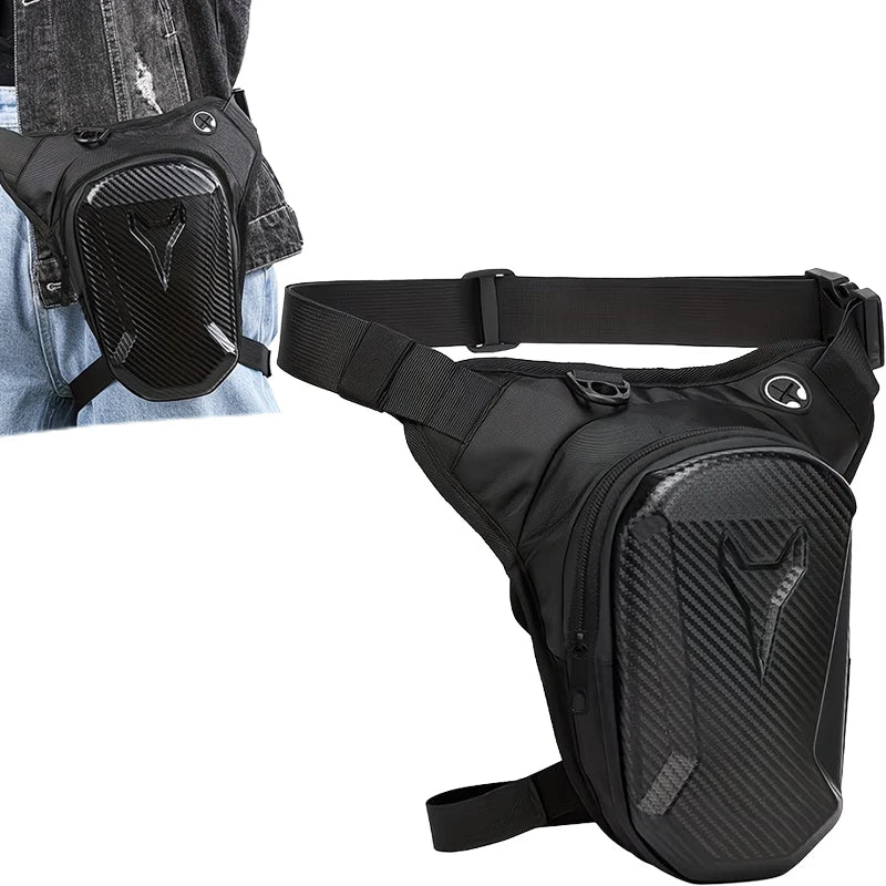Motorcycle Leg Tank Bag Waterproof Waist Crossbody Rider Biker Drop