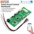 Smart Access Control Mainboard Wiring Guide with TTLock App Bluetooth Gateway Option and Full Pinout for Lock Reader Exit Butto Vue Default Title