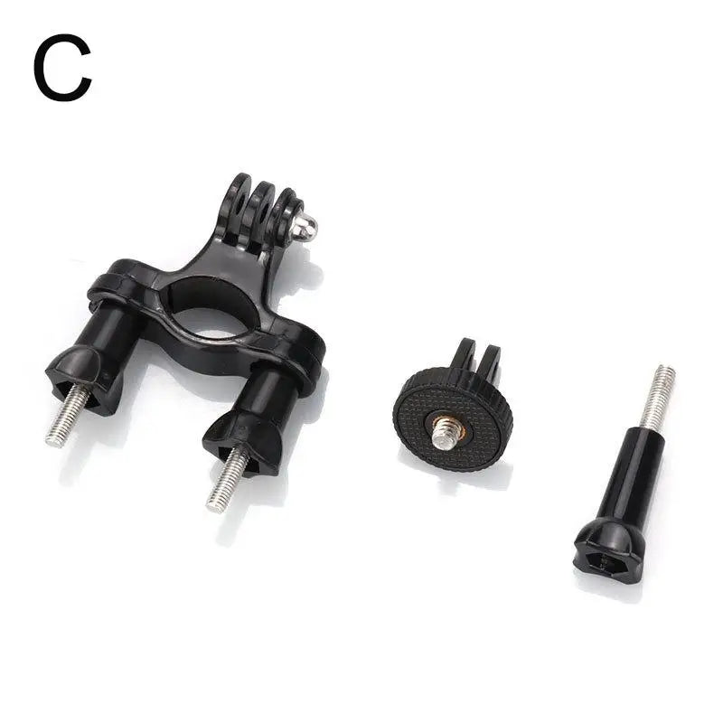 Bike Handlebar Seatpost Mount Adjustable Pivot Arm Metal Clamp Bracket For Sports Camera Cycling Accessories Vue C