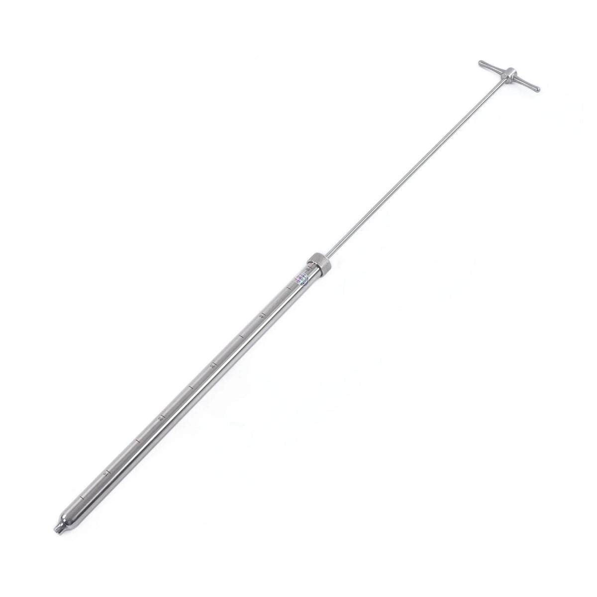Liquid Sampler 304 Stainless Steel Clear Scale Easy to Clean Soil Sample Probe for Medicine Food Soil Sampler Probe Vue