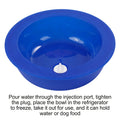 Pet Ice Bowl Cold Feeder Fill Freeze Long-lasting Cool Perfect Cats