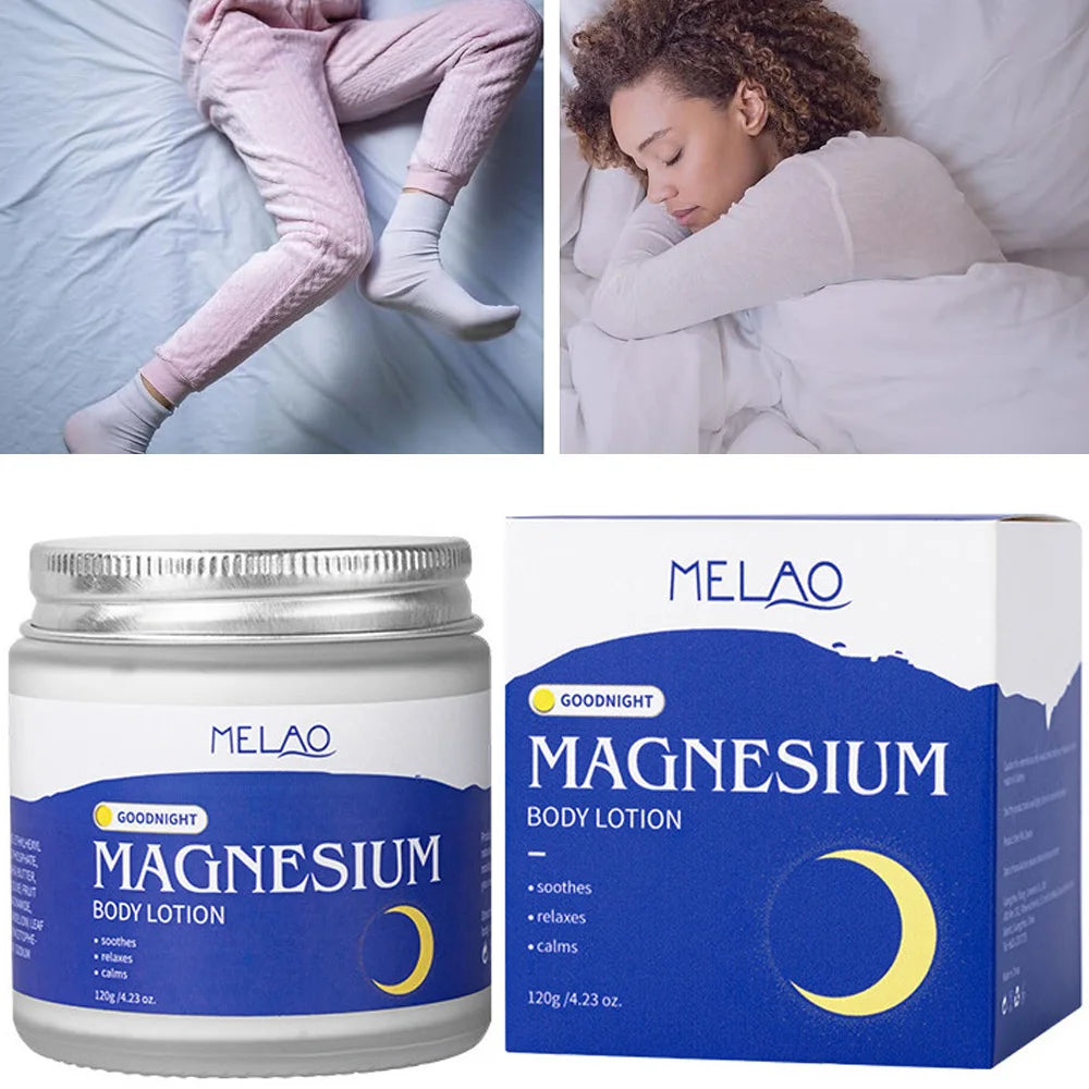 Magnesium Body Lotion 120G Nourishing Night Moisturizing Hand Care 1% Goodnight Magnesium Moisturizing Cream Vue