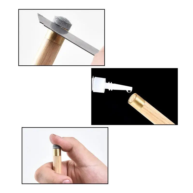 Pool Cue Tip Glue – Billiard Cue Repair Adhesive Tool Cue Tip Adhesive Vue