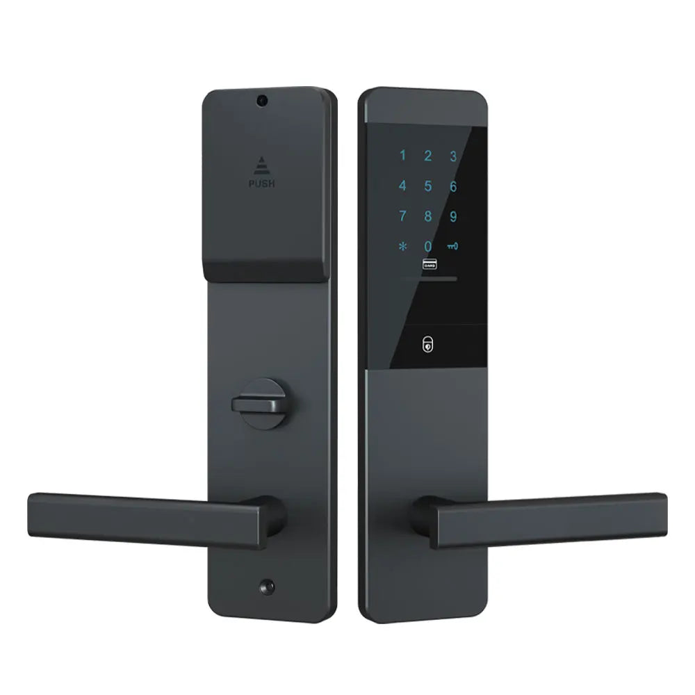 TTLOCK Bluetooth Smart Door Lock Phone Remote Unlock Magnetic RFID Card Password Temporary Password G2 Gateway Wifi Connection Vue