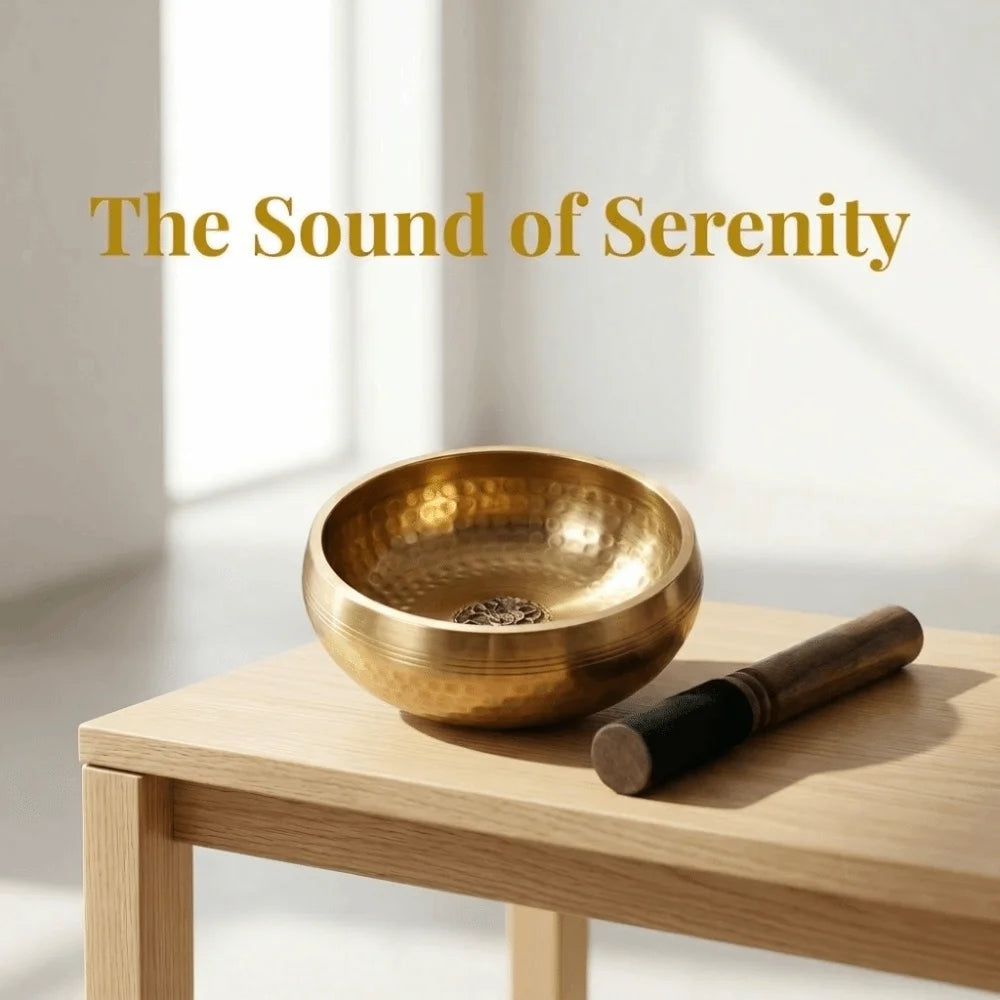 Soft Cushion Nepalese Singing Bowl Stress Relief Bottom Engraved Sound Bowl with Stick Home Decor Tibetan Singing Bowl Set Vue