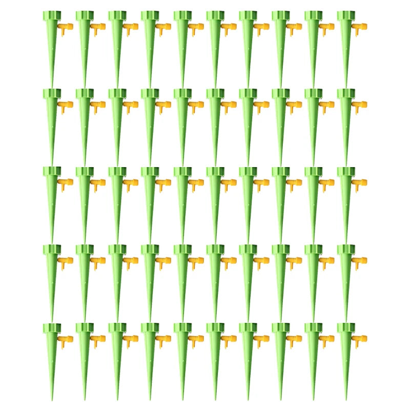 10/30/50PCS Automatic Watering Device Business Trip Timing Adjustable Watering Artifact Household Water Dispenser Water Dispe Vue Green-50PCS