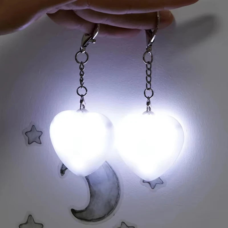 Heart & Paw LED Touch Keychain Night Light Bag Charm LED Keychain Night Light Vue
