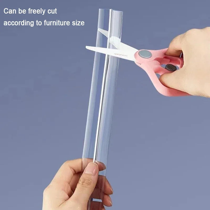 vvocci Baby Safety Transparent PVC Protection Table Strip Edge 1/2/3M Guard Protector Self Adhesive Collision Proof Soft Bumper Vue