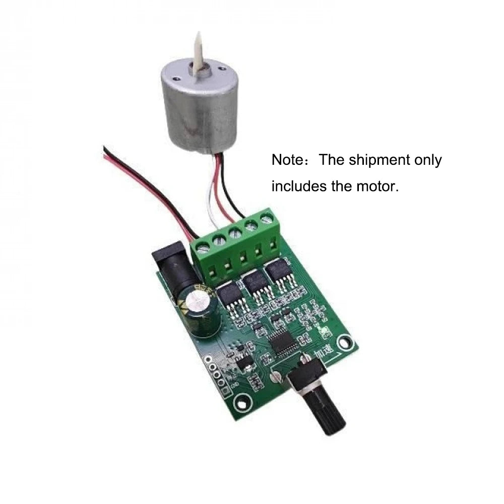 2418 3-Phase Brushless DC Motor No Hall 5V-6V 20000RPM 20W Dual Ball Bearing Mini High Speed Brushless Motor for DIY Model Fan Vue