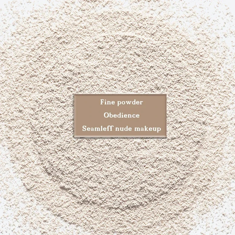 3 Colors Makeup Loose Powder Transparent Natural Face Finishing Powder Professional Oil-control Waterproof Matte Setting Powder Vue