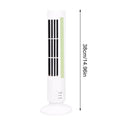 Versatile Portable Tower Fan, Low Noise & Space Saving, Plug-in Quiet Air Cooler for Bedroom, Office, Garage, Patio, Dorm Home Vue White