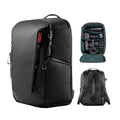 New Camera Bag Large Capacity Waterproof Backpack Micro Single Camera Storage Outdoor Travel Camera Bag Vue black