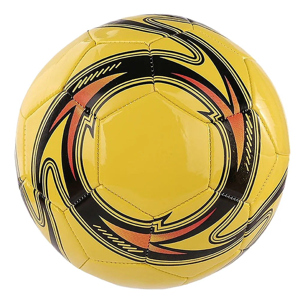 Size 5 Machine Stitched Football PU Match Training Football Waterproof Professional Soccer Ball for Outdoor Sports Vue Yellow