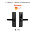 YRHAND Tuya Wifi fechadura eletronica digital Smart Door Lock With Biometric Camera Fingerprint Smart Card Password For home Vue NO mortise China Mainland