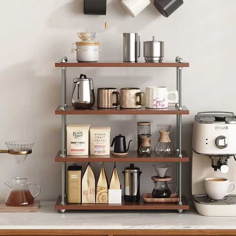 Vintage Desktop Storage Shelf Narrow Gap Organizer Multiuse Cup Perfume Holder For Living Room Office Tabletop Gift For Women Vue