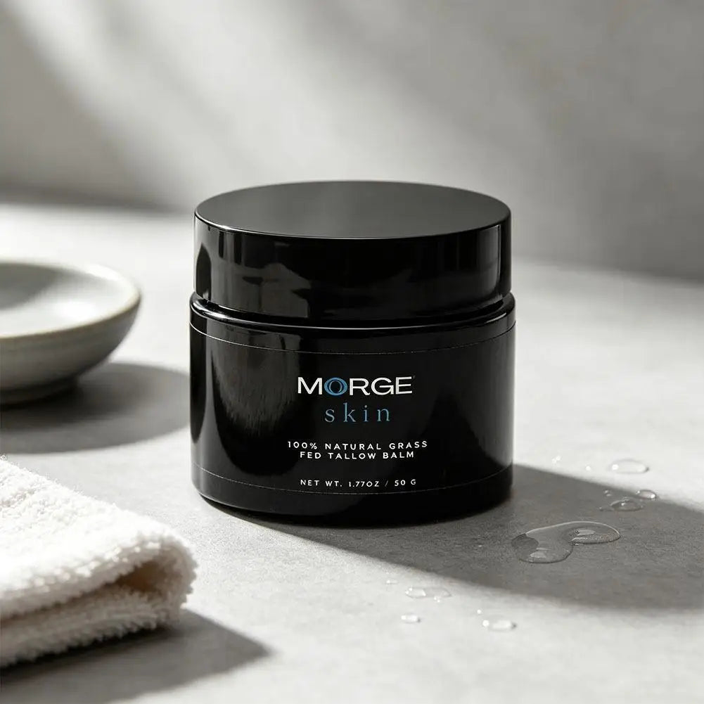 50g Original Forge Wrinkle Fine Lines Defense Tallow Balm Men's Morge Skin Brand 100% Natural Grass Fed Tallow Blam Moisturizer Vue