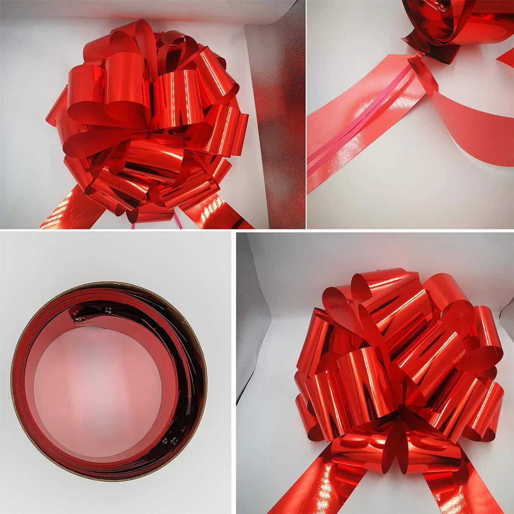 18Inch Big Car Bow Giant Extra Large Bow For Cars Ribbon Pull Bows Large Gift Decoration Vue