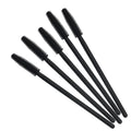 Lashes Cosmetic Brushes Makeup Tools 50PCS Eyelash Brush Silicone Gel Eyelashes Brushes Mascara Wands Applicator Spoolers Vue A0013-black 50pcs