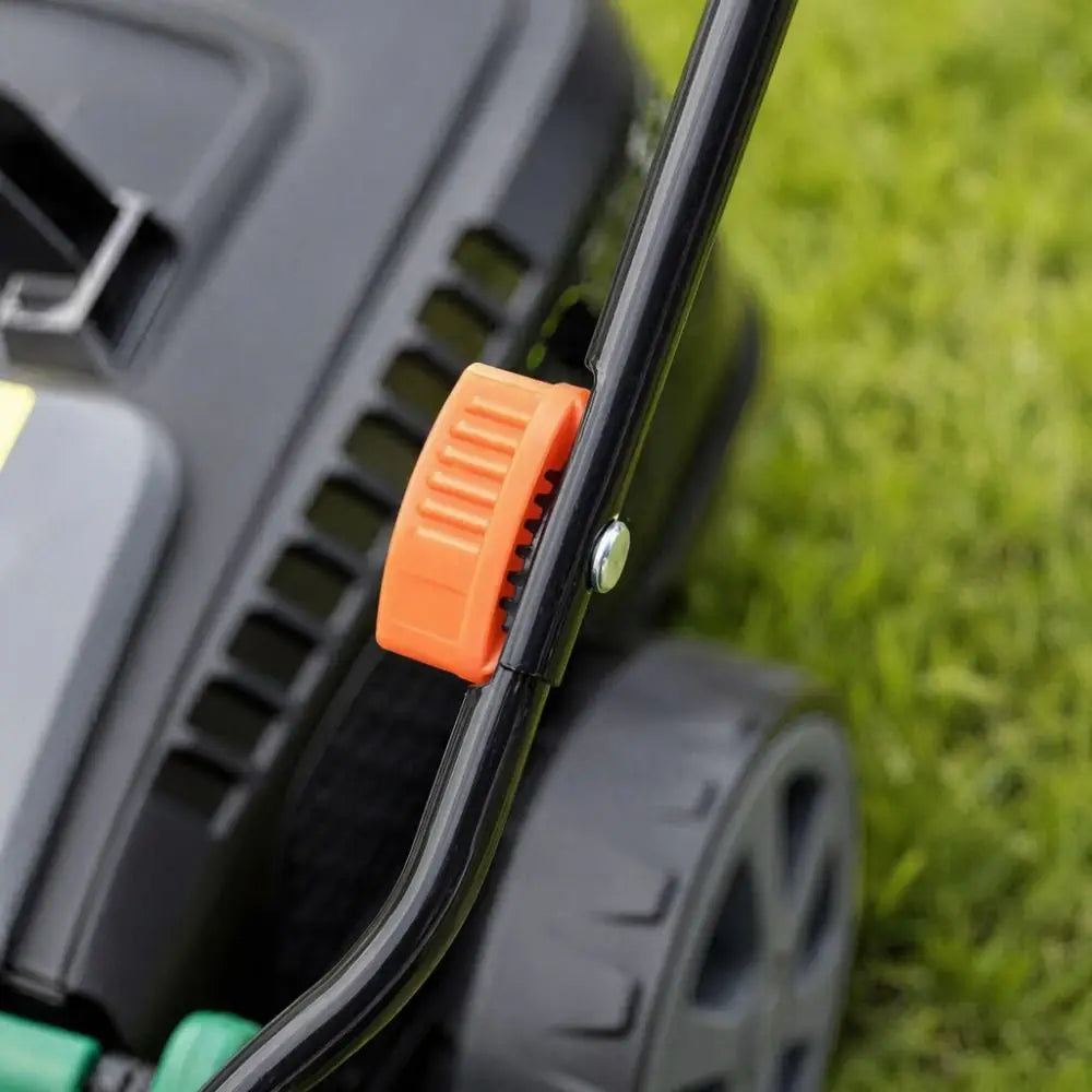 1600w Hand-Pushed Electric Lawn Mower Powerful Push-Style Electric Self-Propelled Lawn Mower Adjustable Foldable Vue