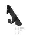 Wall Mount Heavy-Duty Chainsaw Hook Rust-Proof Anti-Slip Hooks Chainsaw Hanger Space-Saving Metal Garage Storage Rack Power Tool Vue Black 8 inch