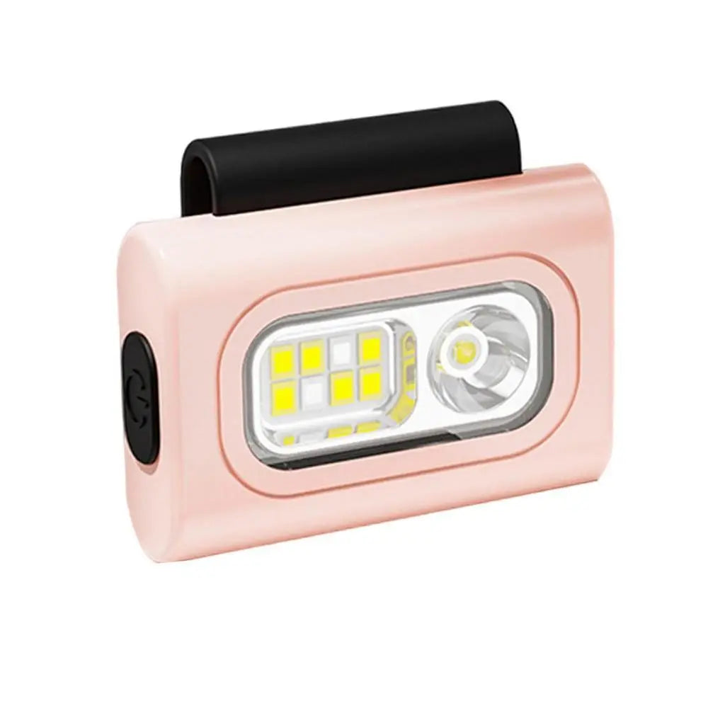 High Brightness COB LED Headlight Camping Visibility Jogging LED Light Safety Magnet Clip On Running Light Fishing Vue
