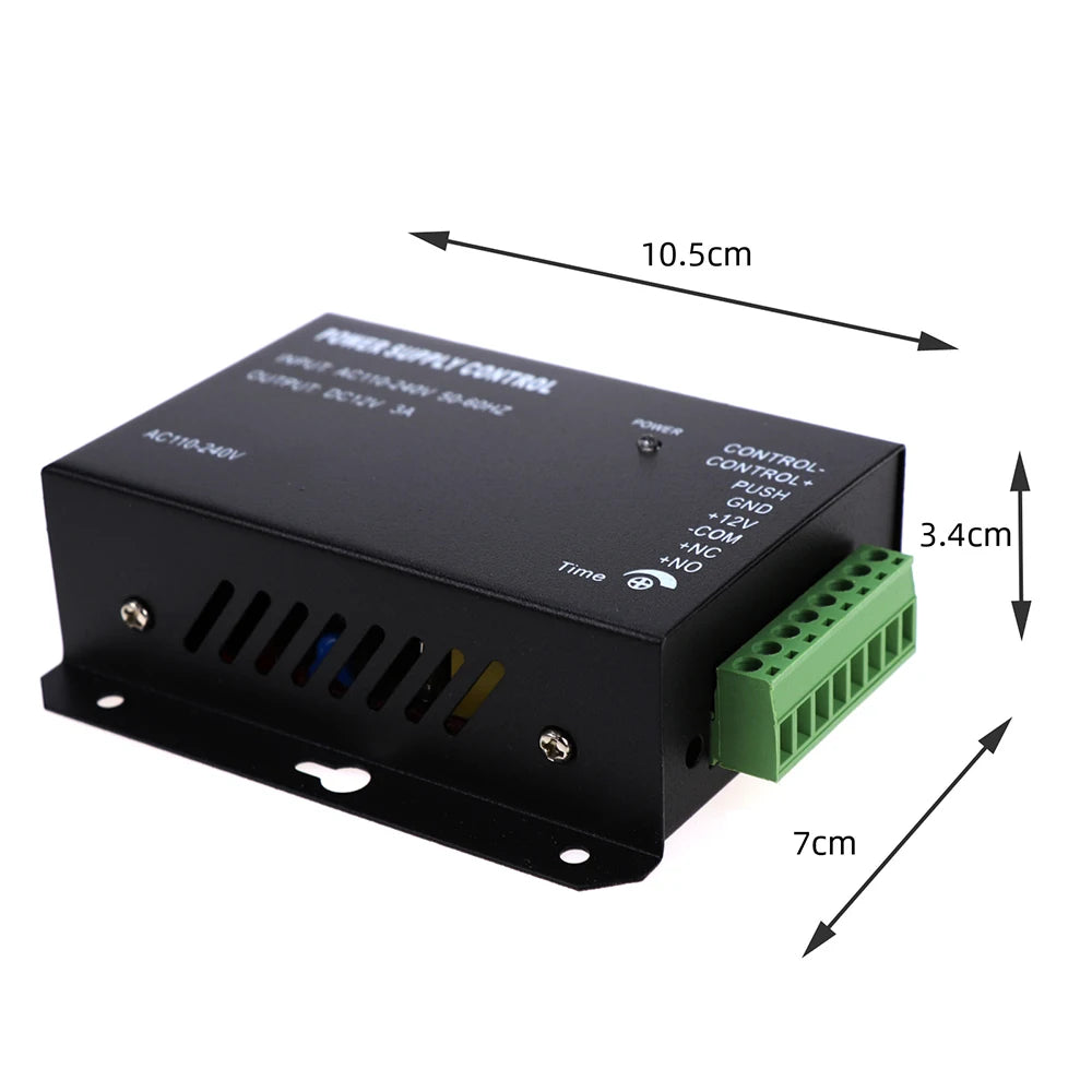 DC12V With Remote Control Door Access Control system Switch Power Supply 3A For Electric Lock RFID Fingerprint Access Control Vue