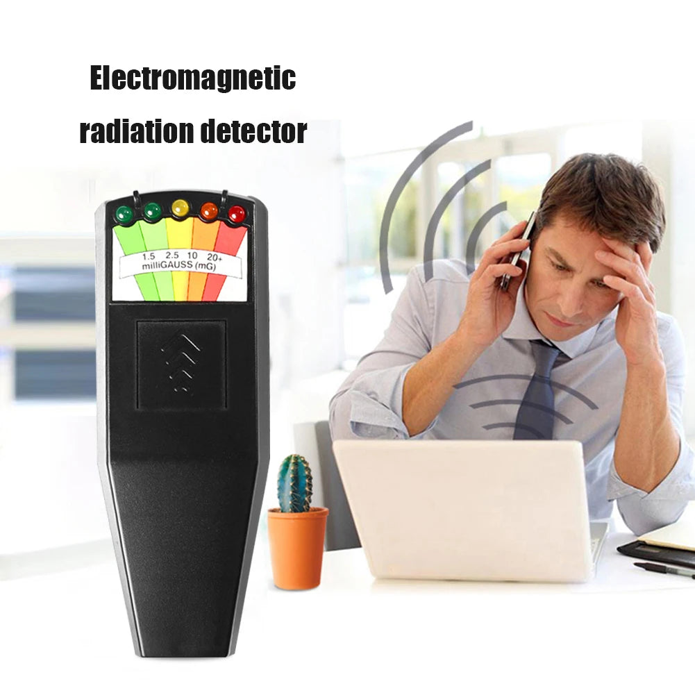 K2 EMF Gauss Meter – 5-LED Electromagnetic Field Detector EMF Gauss Meter Vue