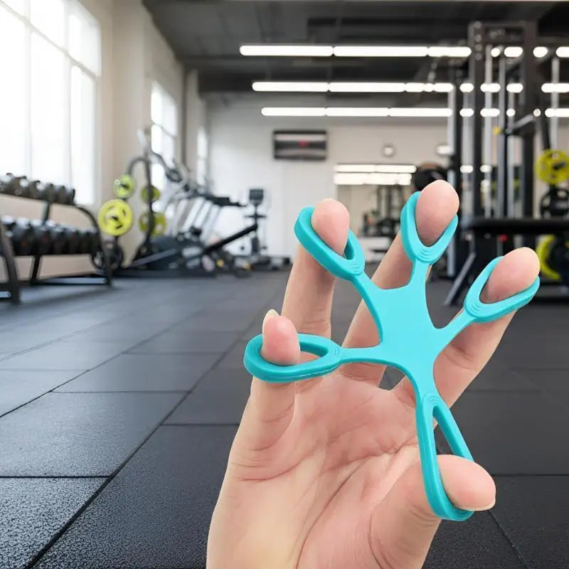 Finger Grip Silicone Ring Exerciser Antistress Resistance Band Fitness Stretcher 3 Levels Ibs Finger Sensory Toy For Autism ADHD Vue