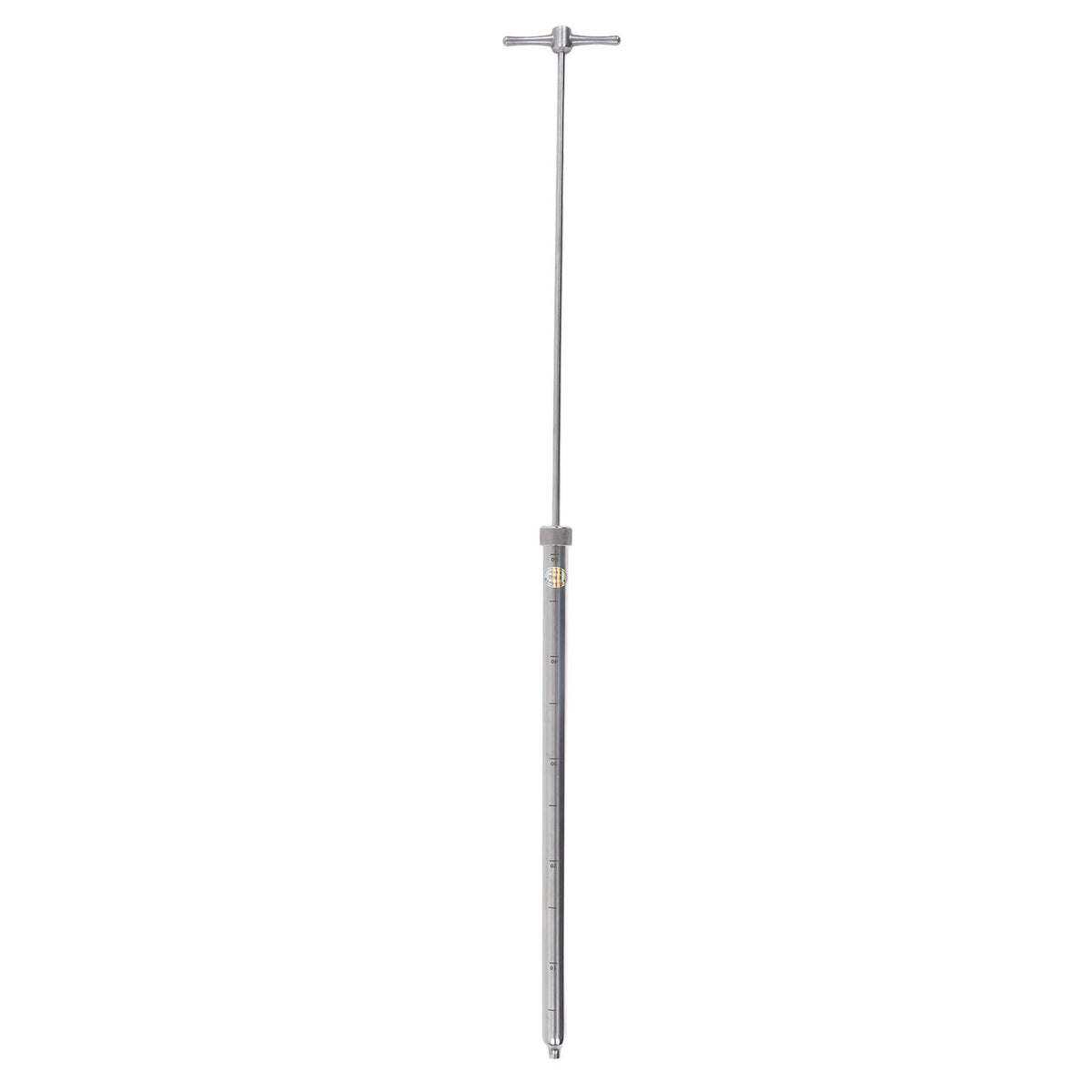 Liquid Sampler 304 Stainless Steel Clear Scale Easy to Clean Soil Sample Probe for Medicine Food Soil Sampler Probe Vue