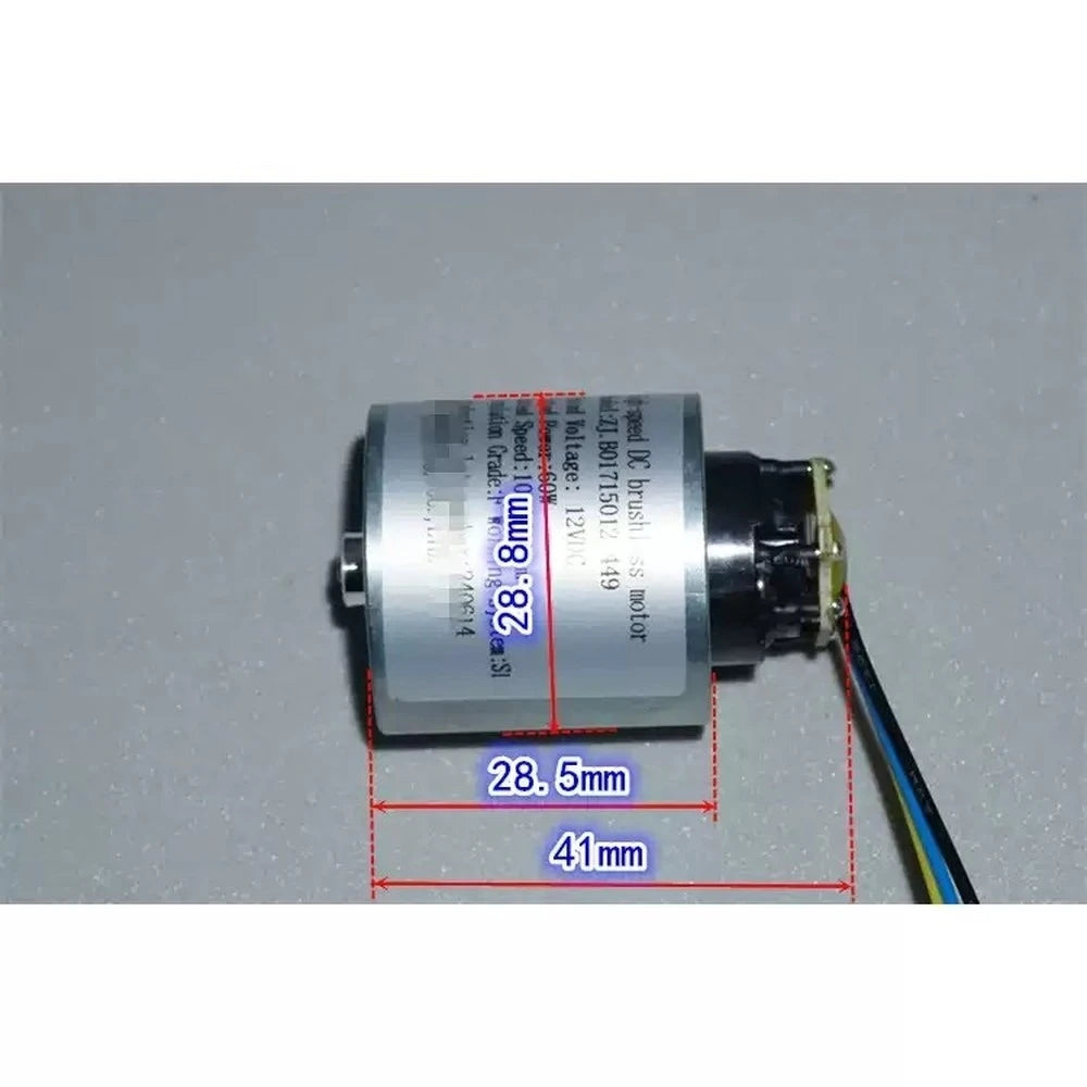 12V 60W 100000RPM High Speed Ducted Fan 3S Brushless Motor Violent Blower 13-Blade CNC Aluminum Impeller 28.8mm EDF Turbo Fan Vue