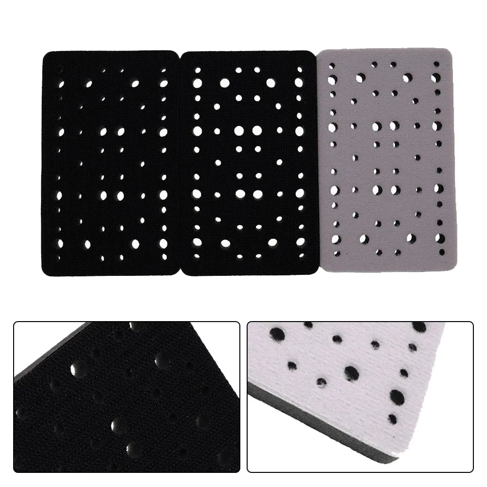 Soft Foam Interface Pad 80x133mm 54-Hole for Orbital Sander Sander Interface Pad Vue